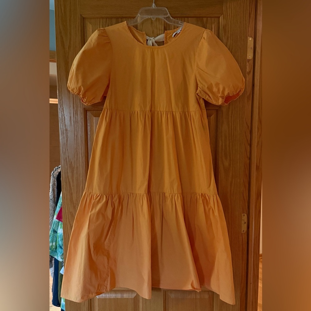 Peter Som Casual Orange Dress